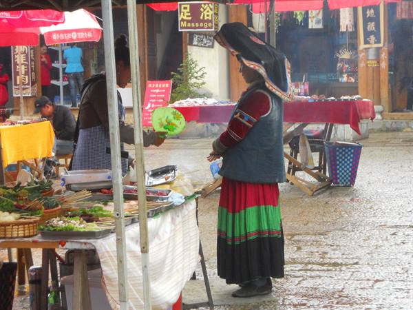 on the square of Shangri-la