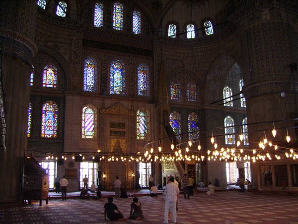 Interior Blue Mosque