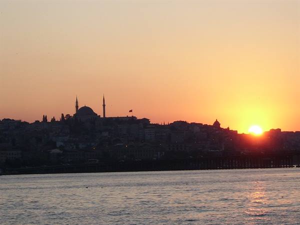 Sunset over the Golden Horn