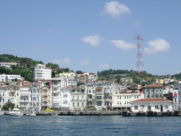 Wooden houses on the Bosphorus