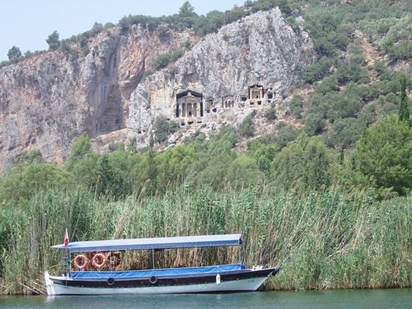 Lycian tombs at Kaunos