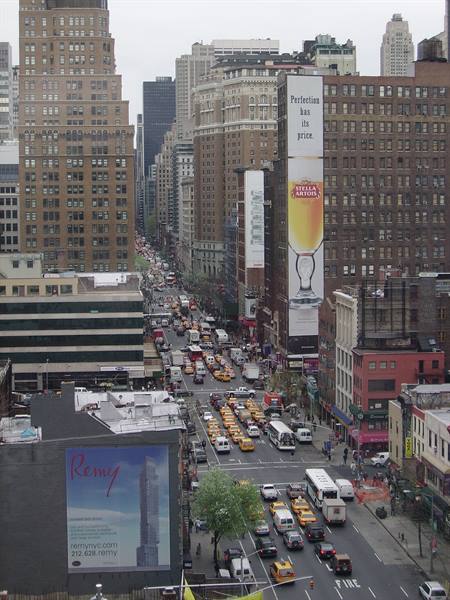 traffic on seventh avenue