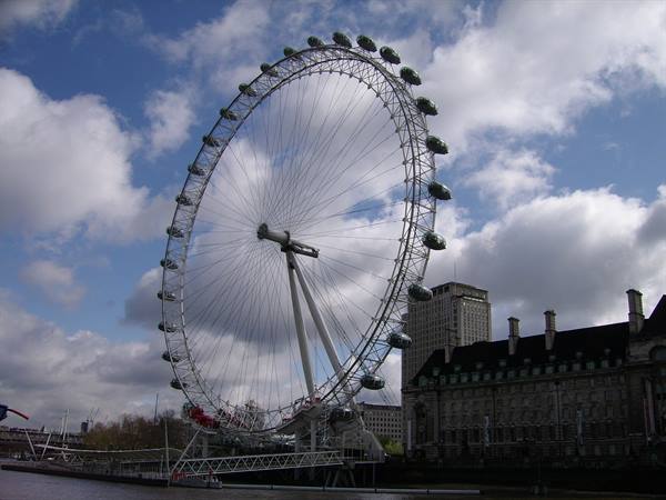 Ferris wheel on the Thames
