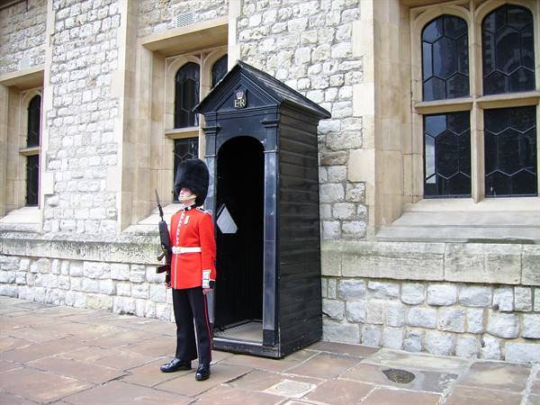 Guard at the White Tower
