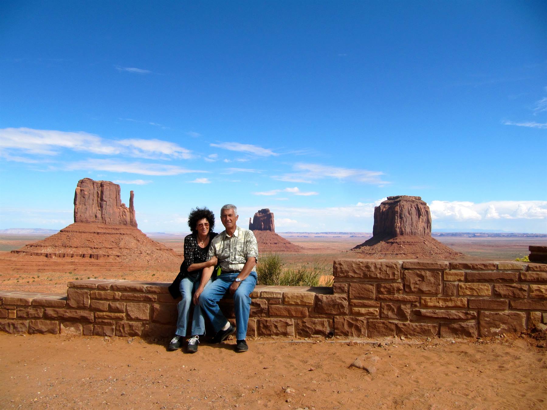 Us in Monument Valley