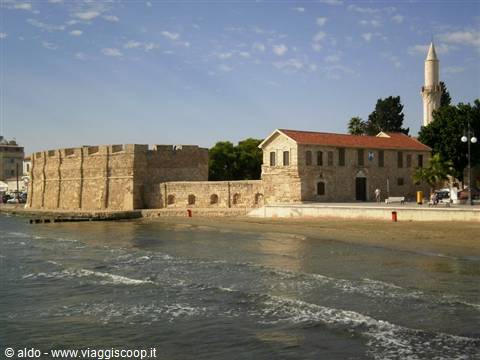 The fort and the mosque of Larnaca