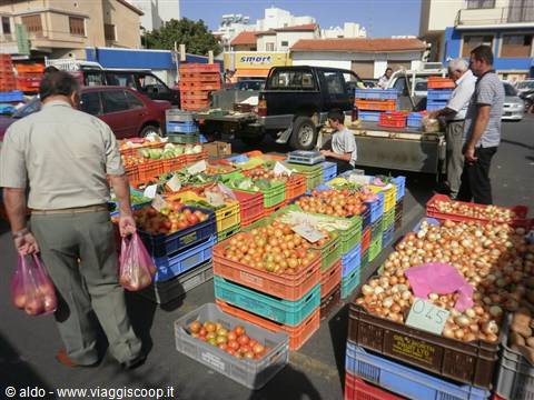Market in Larnaca