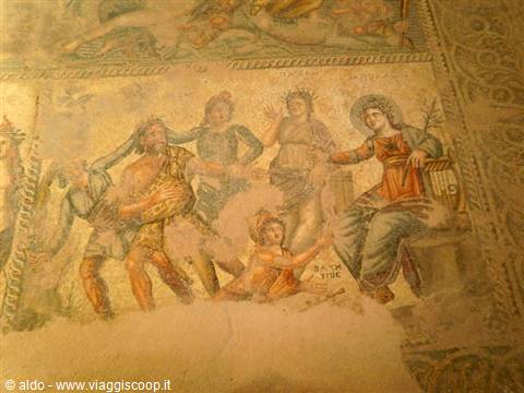 Kato Paphos archaeological site-mosaics