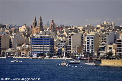 View of Sliema from Valletta