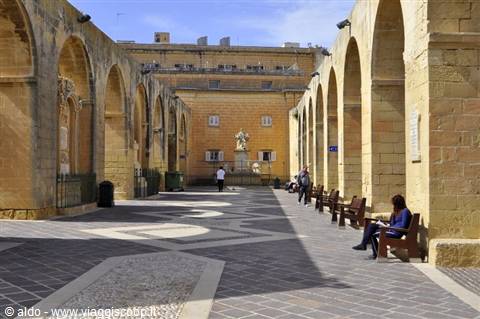 Upper Barraca Gardens of Valletta
