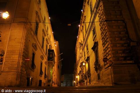 Valletta by night
