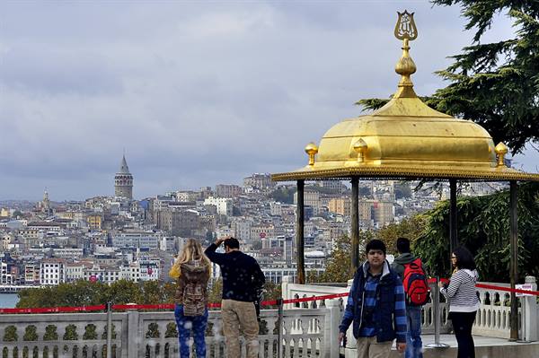 Topkapi Palace view of the city