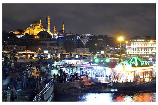 Suleymaniye Mosque and Eminönü