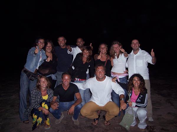 party last evening