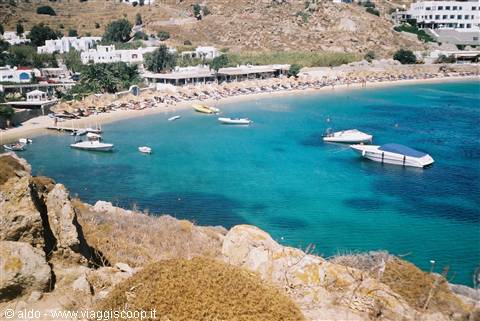 Psarou beach