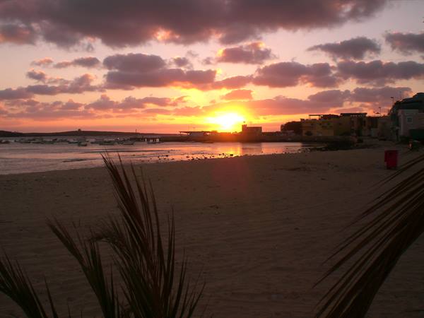 Sunset in Sal Rei