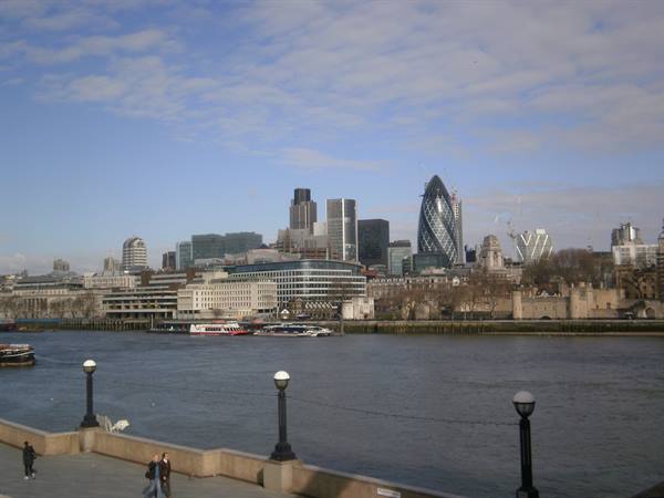view from the Thames