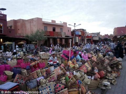 vendors Jemaa el Fna Square