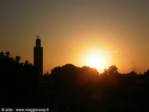Koutoubia at sunset