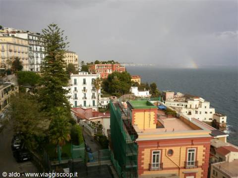 Rainbow at sea