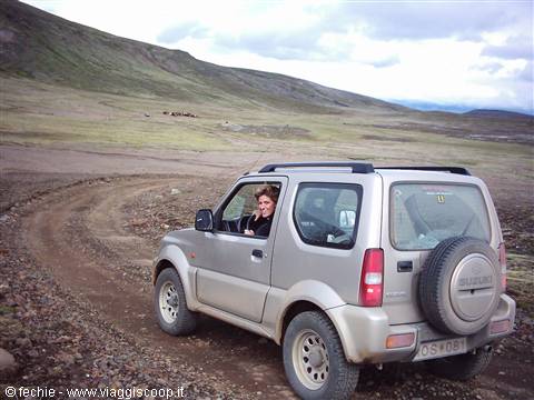 The Kjolur track