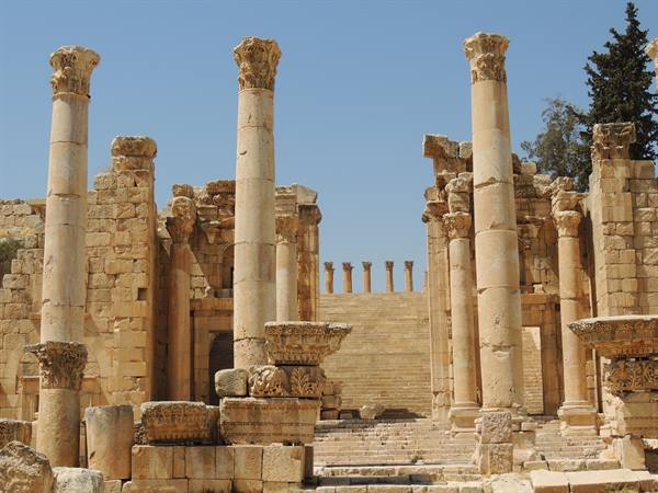 Jerash - The Cathedral