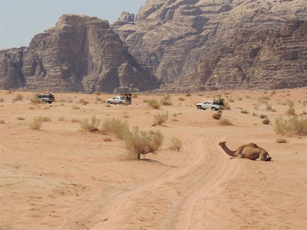 The Wadi Rum desert