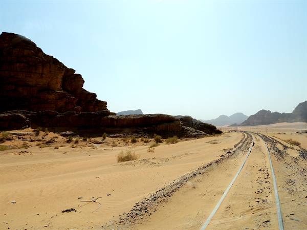 The Wadi Rum desert