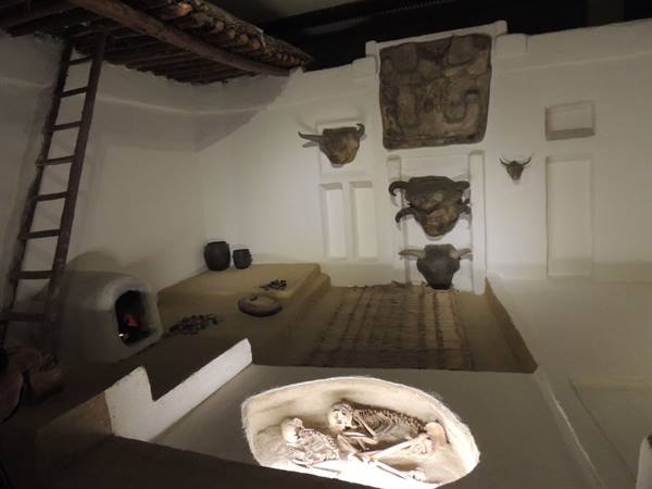 Ankara - the Museum of Anatolian Civilizations - display
