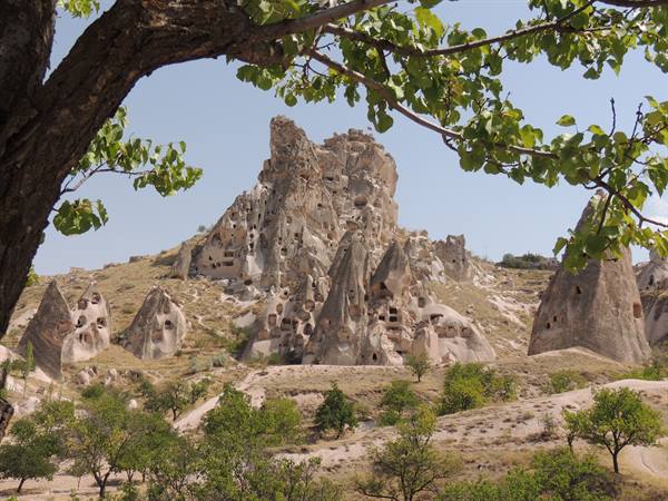 The petrified city of Uçhisar