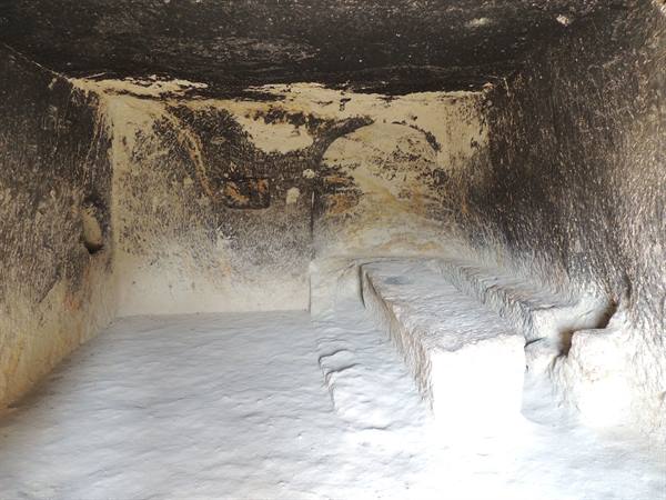 The rock churches of Göreme - interior of the dwellings