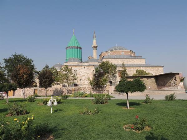 Konya - The Mevlana mausoleum