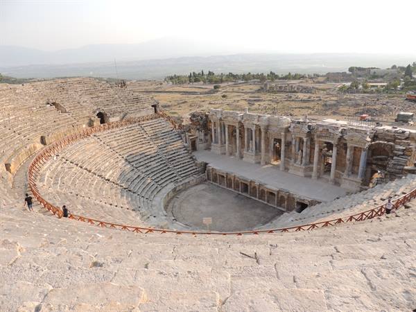 Pamukkale - the city of Hierapolis - the Theatre