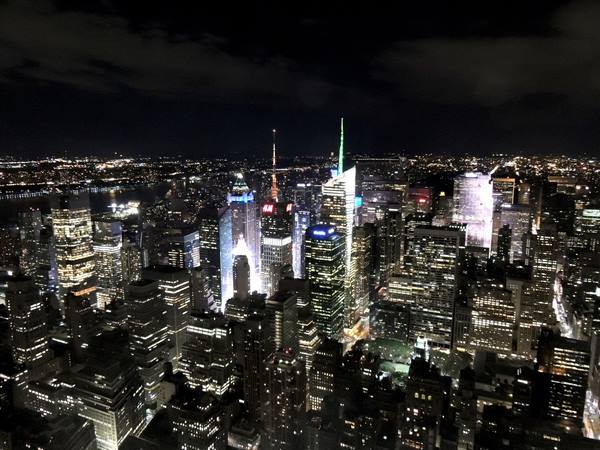 Manhattan by night