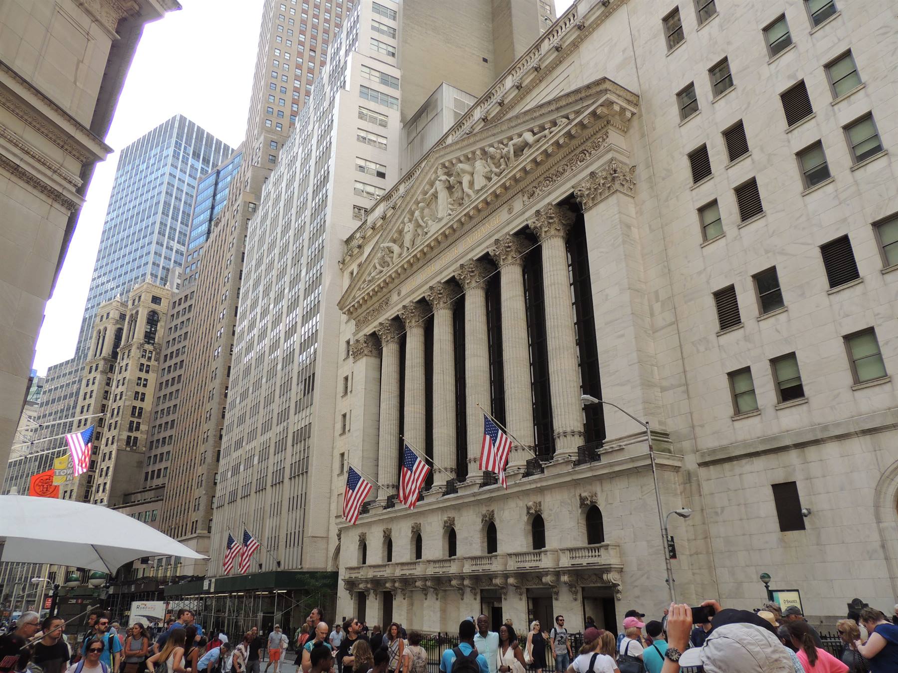 Financial District Wall Street