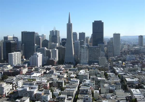 San Francisco - View of the city from Coit Tower