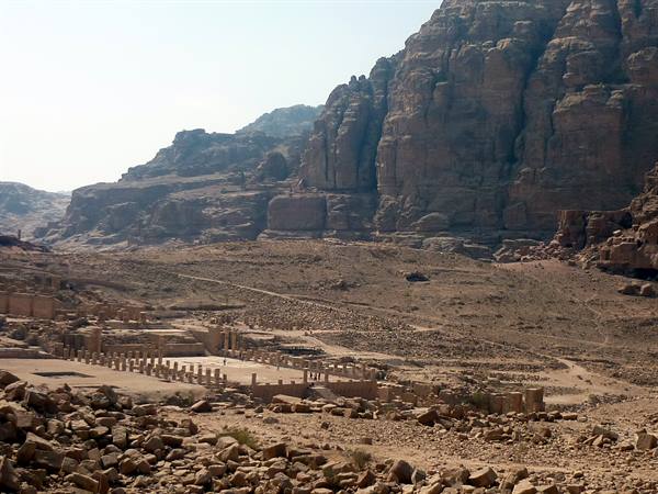 Petra the valley