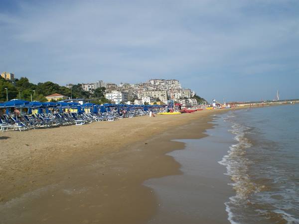 Rhodes from the beach