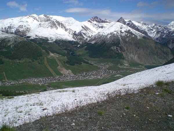 the July snowfall