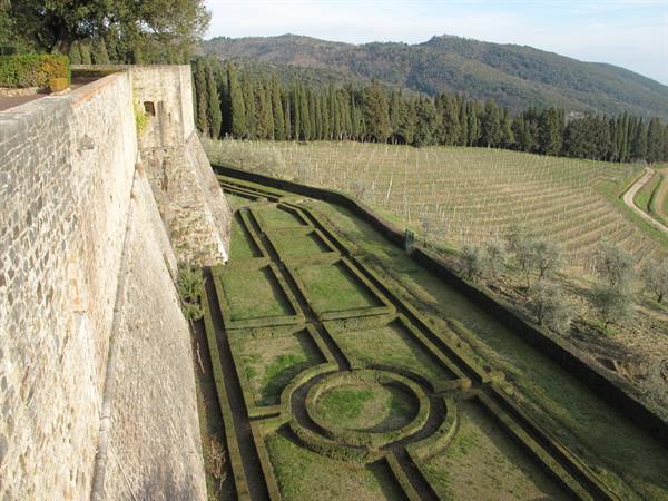 panorama from Brolio castle