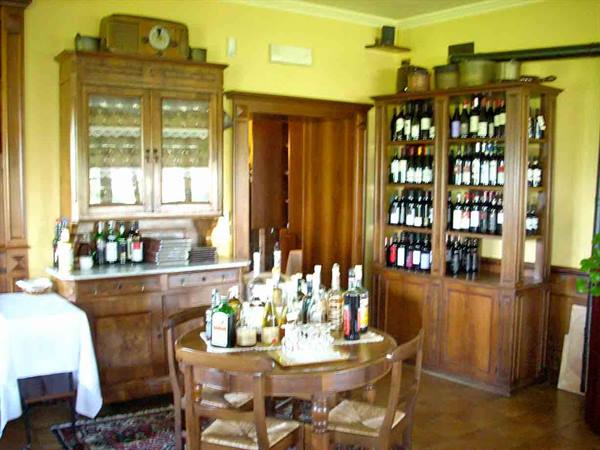 The dining room of Ristorante Bel Soggiorno