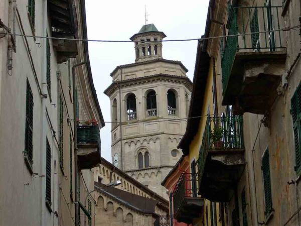 Bell tower of the Church of San Giacomo Maggiore