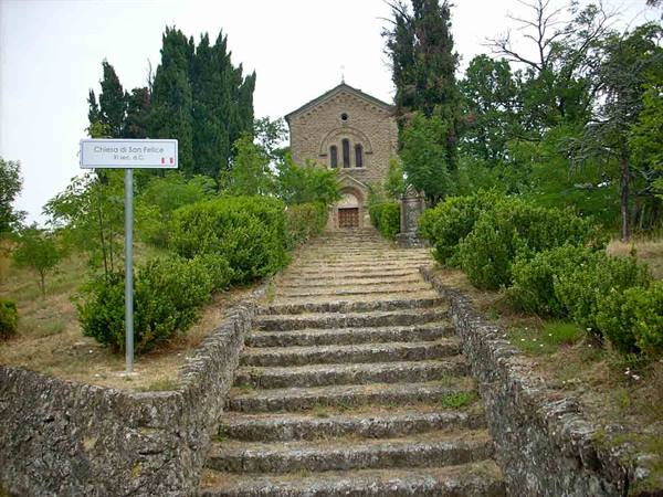 Church of San Felice, Poggio hamlet