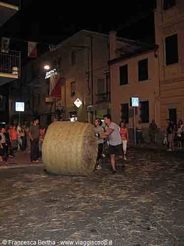 The Straw Bale Palio in Ovada (Alessandria)