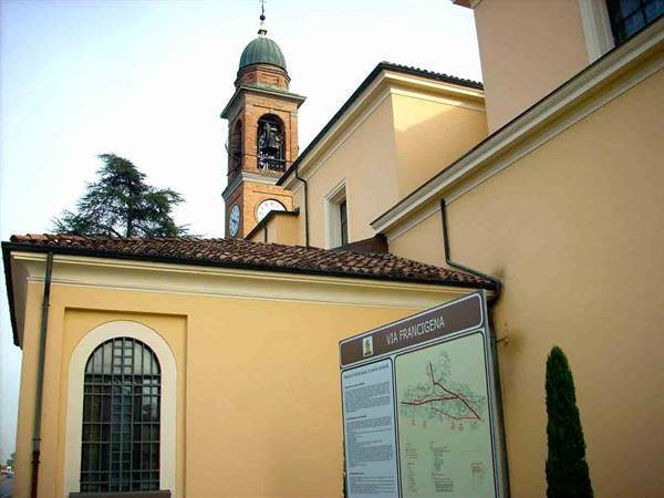 On the Via Francigena, in San Nicolò