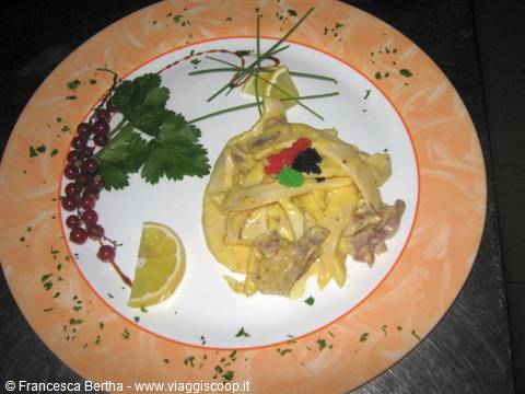 The delicacies of Ristorante Po