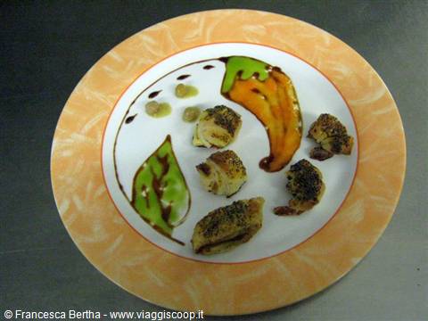 The delicacies of Ristorante Po