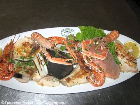 The delicacies of Ristorante Po