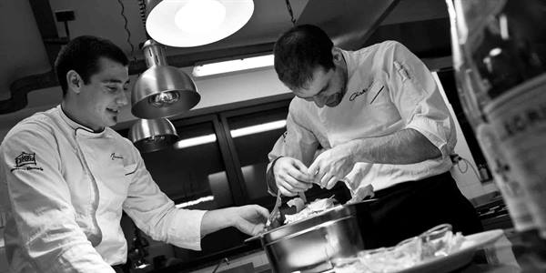 Chefs Christian and Manuel Costardi