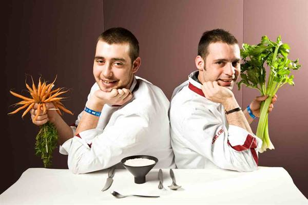 Chefs Christian and Manuel Costardi